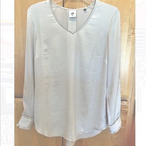 Cabi Classic Blouse v-neck long sleeve top XS